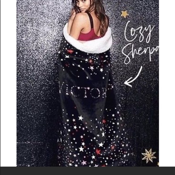 Vs Sherpa blanket Christmas blanket